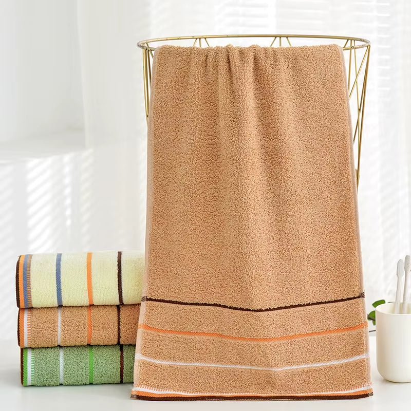 100% Cotton Bathroom Hand Towel Thickened Face Hair Towels Bathroom Adults Hotel Travel Loverincreases Water Absorption