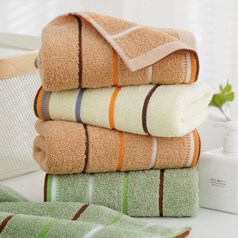 100% Cotton Bathroom Hand Towel Thickened Face Hair Towels Bathroom Adults Hotel Travel Loverincreases Water Absorption