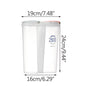 Kitchen Storage Box Food Storage Box Kitchen Supplies Grain Storage Tank Moisture-Proof Sealed Cans Transparent Organizers